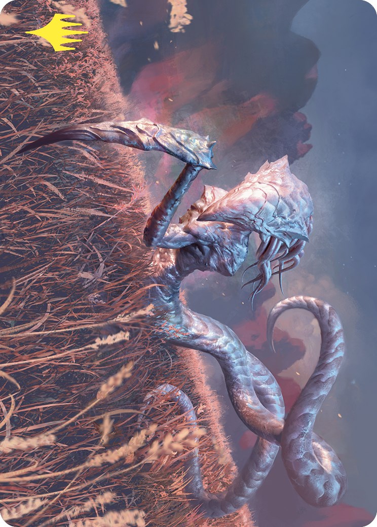Bonescythe Sliver Art Card (Gold-Stamped) [Commander Masters Art Series] | Odin's Place