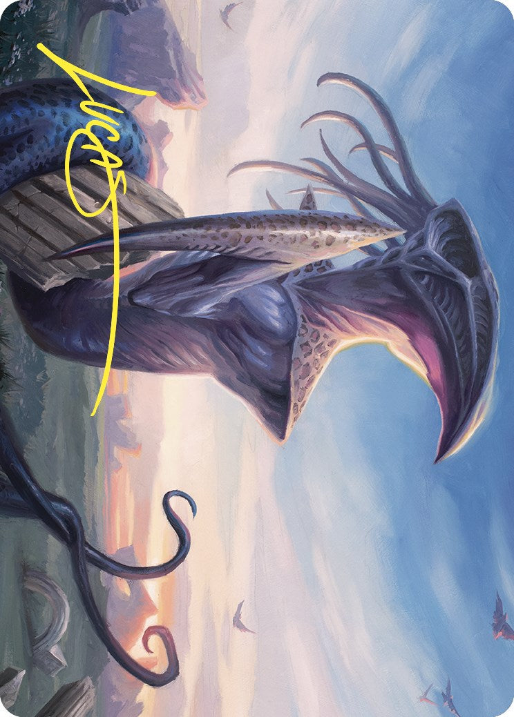 Sentinel Sliver Art Card (Gold-Stamped Signature) [Commander Masters Art Series] | Odin's Place