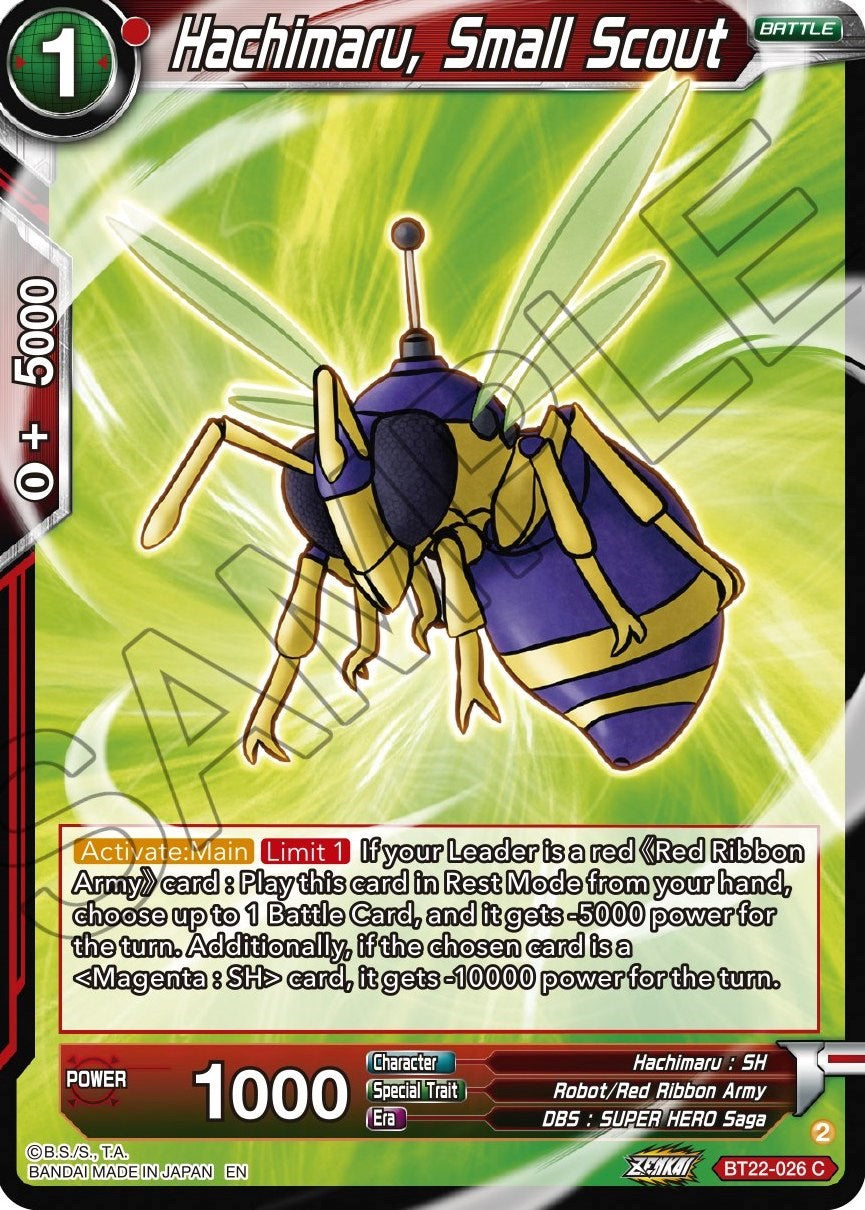 Hachimaru, Small Scout (BT22-026) [Critical Blow] | Odin's Place