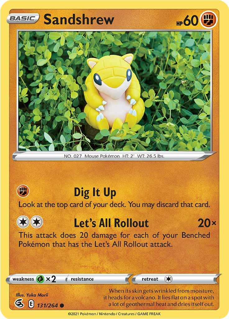 Sandshrew (131/264) [Sword & Shield: Fusion Strike] | Odin's Place