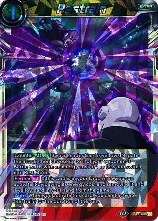 Restrain (BT7-098) [Assault of the Saiyans] | Odin's Place