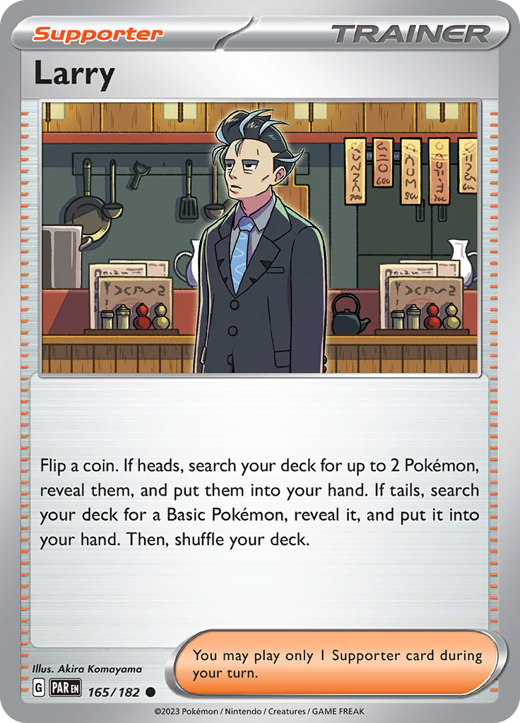Larry (165/182) [Scarlet & Violet: Paradox Rift] | Odin's Place