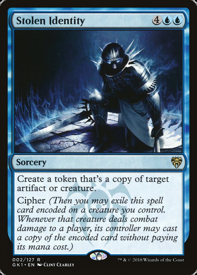 Stolen Identity (2) [Guilds of Ravnica Guild Kit] | Odin's Place