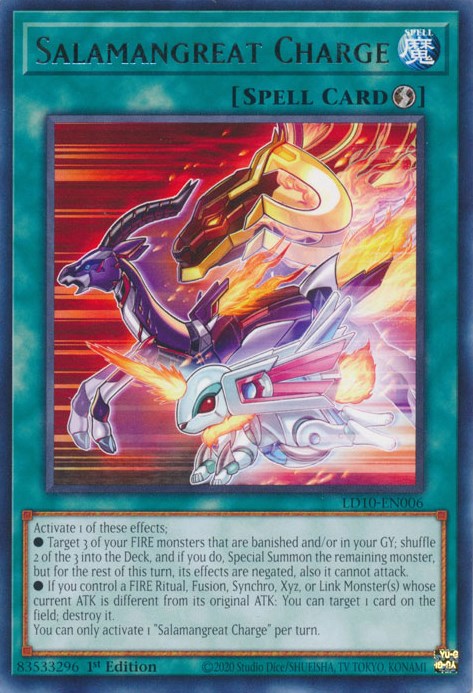 Salamangreat Charge [LD10-EN006] Rare | Odin's Place