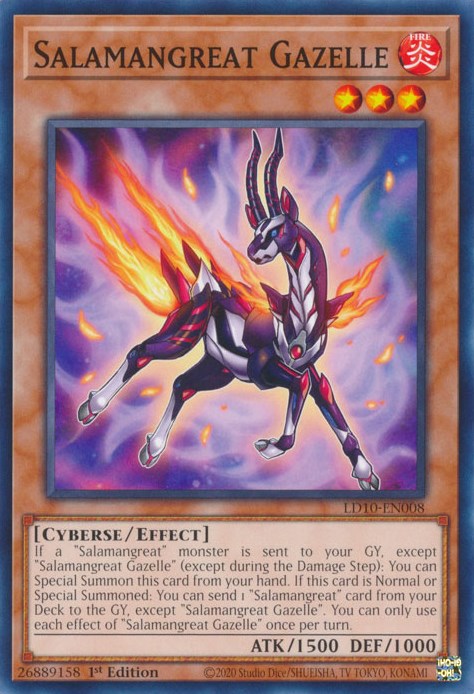 Salamangreat Gazelle [LD10-EN008] Common | Odin's Place