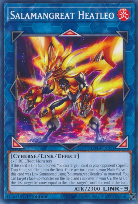 Salamangreat Heatleo [LD10-EN011] Common | Odin's Place