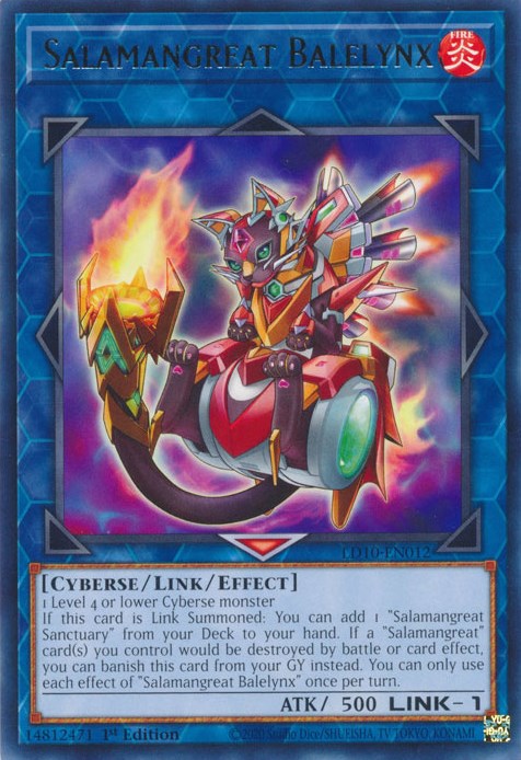Salamangreat Balelynx [LD10-EN012] Rare | Odin's Place