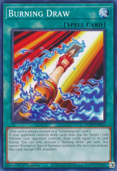 Burning Draw [LD10-EN016] Common | Odin's Place