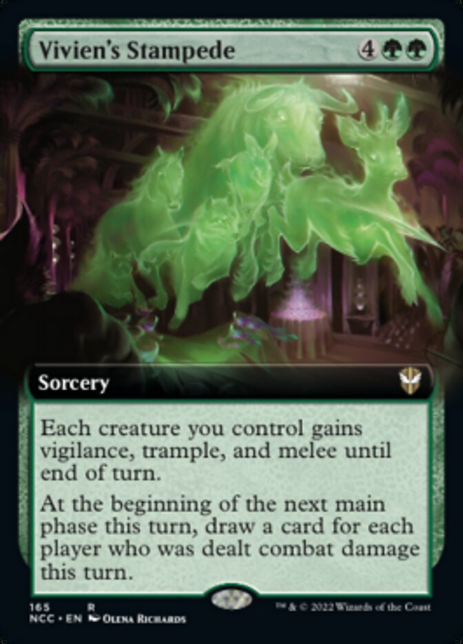 Vivien's Stampede (Extended Art) [Streets of New Capenna Commander] | Odin's Place