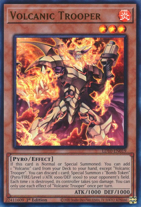 Volcanic Trooper [LD10-EN019] Ultra Rare | Odin's Place