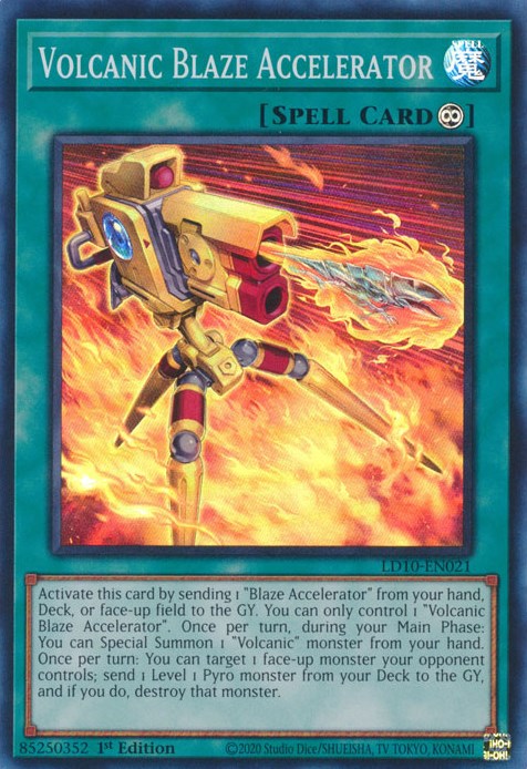 Volcanic Blaze Accelerator [LD10-EN021] Super Rare | Odin's Place