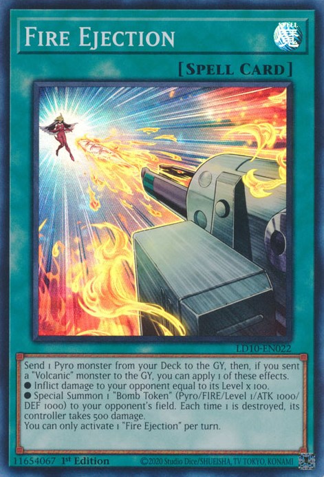 Fire Ejection [LD10-EN022] Super Rare | Odin's Place