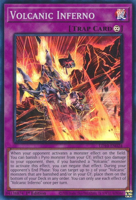 Volcanic Inferno [LD10-EN024] Super Rare | Odin's Place