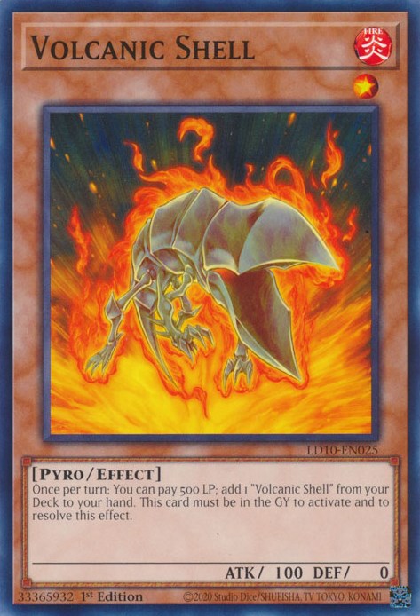 Volcanic Shell [LD10-EN025] Common | Odin's Place