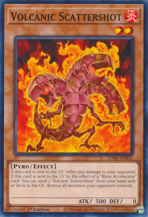 Volcanic Scattershot [LD10-EN026] Common | Odin's Place