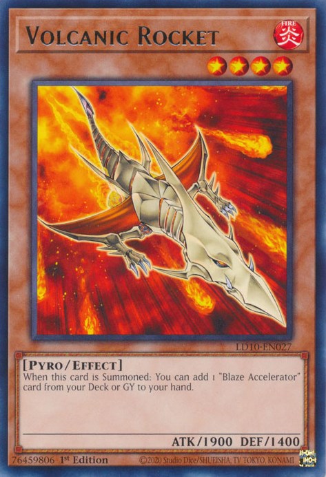 Volcanic Rocket [LD10-EN027] Rare | Odin's Place