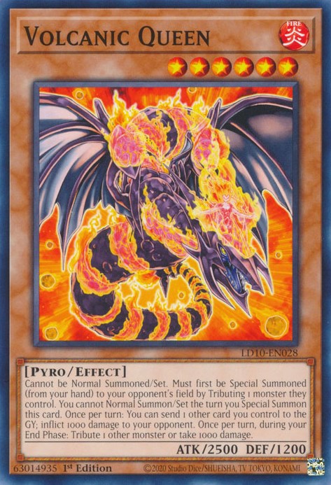 Volcanic Queen [LD10-EN028] Common | Odin's Place