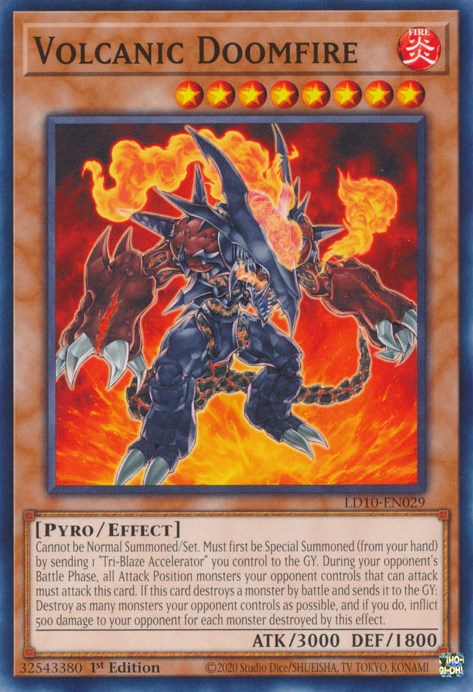 Volcanic Doomfire [LD10-EN029] Common | Odin's Place