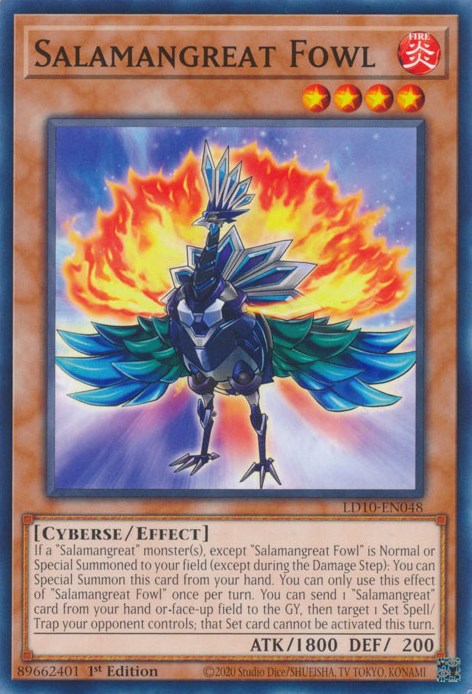 Salamangreat Fowl [LD10-EN048] Common | Odin's Place
