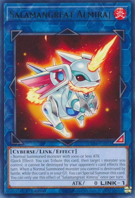 Salamangreat Almiraj [LD10-EN051] Rare | Odin's Place