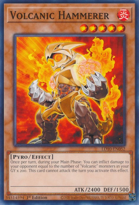 Volcanic Hammerer [LD10-EN052] Common | Odin's Place