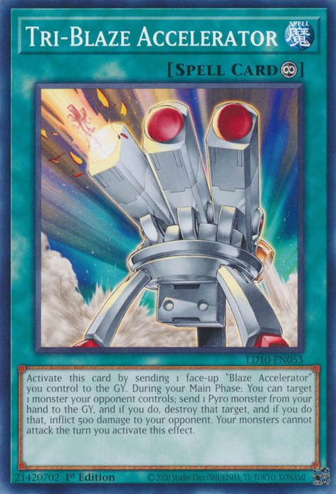 Tri-Blaze Accelerator [LD10-EN053] Common | Odin's Place