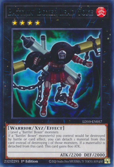 Battlin' Boxer Lead Yoke [LD10-EN057] Rare | Odin's Place