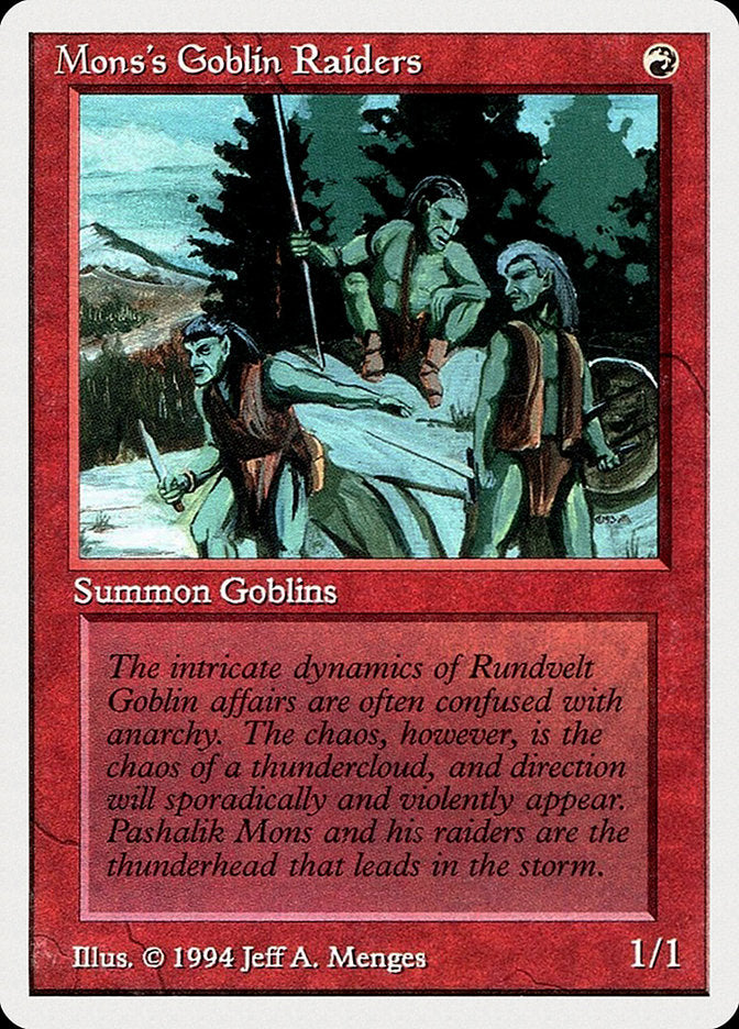 Mons's Goblin Raiders [Summer Magic / Edgar] | Odin's Place
