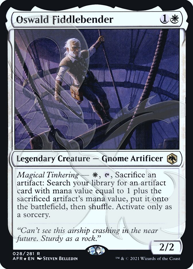 Oswald Fiddlebender (Ampersand Promo) [Dungeons & Dragons: Adventures in the Forgotten Realms Promos] | Odin's Place