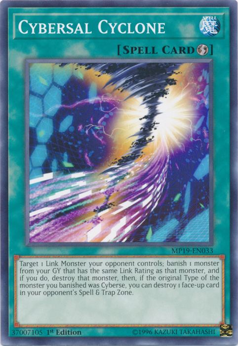 Cybersal Cyclone [MP19-EN033] Common | Odin's Place