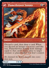 Torrent Sculptor // Flamethrower Sonata [Strixhaven: School of Mages Prerelease Promos] | Odin's Place