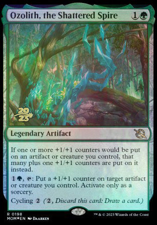 Ozolith, the Shattered Spire [March of the Machine Prerelease Promos] | Odin's Place