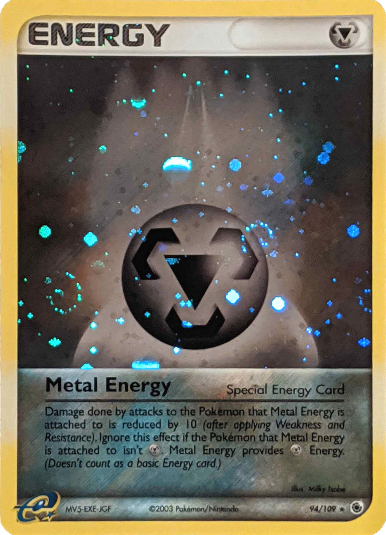 Metal Enery (94/109) (Cosmos Holo) [EX: Ruby & Sapphire] | Odin's Place