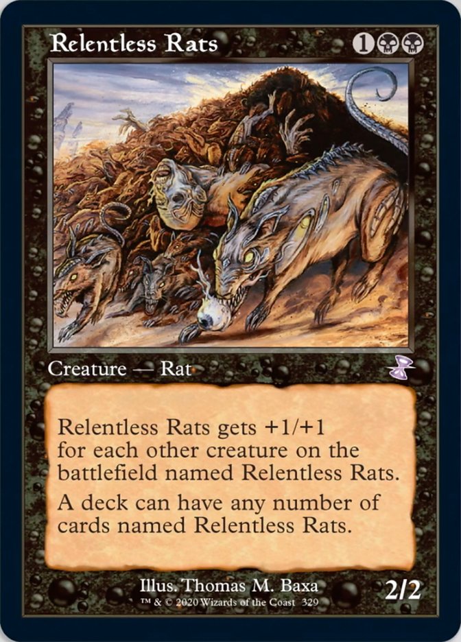 Relentless Rats (Timeshifted) [Time Spiral Remastered] | Odin's Place