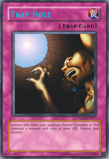 Trap Hole (Blue) [DL09-EN017] Rare | Odin's Place