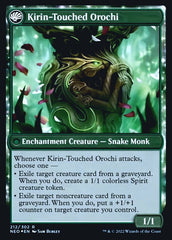 Teachings of the Kirin // Kirin-Touched Orochi [Kamigawa: Neon Dynasty Prerelease Promos] | Odin's Place