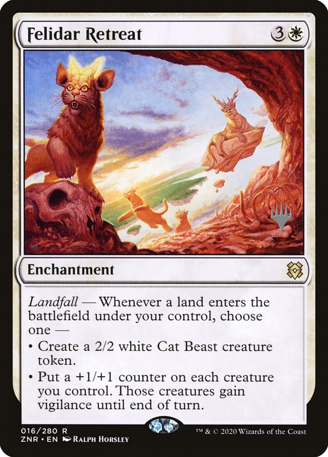 Felidar Retreat (Promo Pack) [Zendikar Rising Promos] | Odin's Place