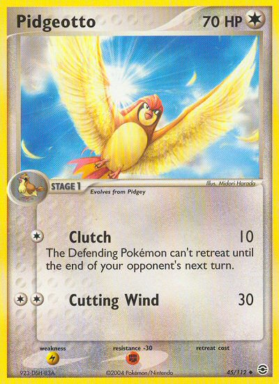 Pidgeotto (45/112) [EX: FireRed & LeafGreen] | Odin's Place