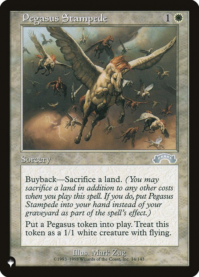 Pegasus Stampede [The List] | Odin's Place
