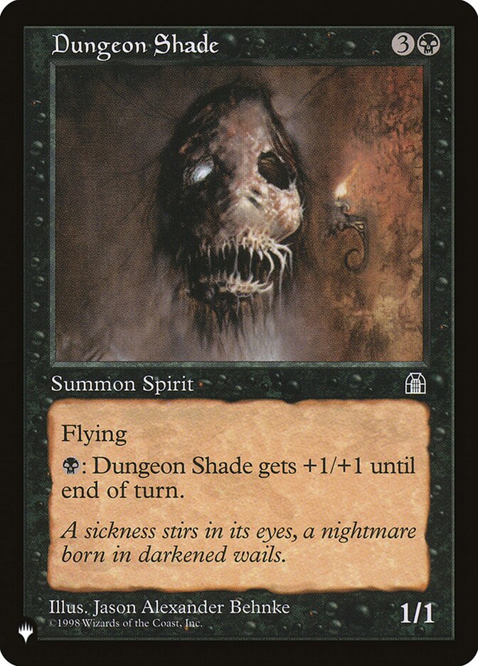 Dungeon Shade [The List] | Odin's Place