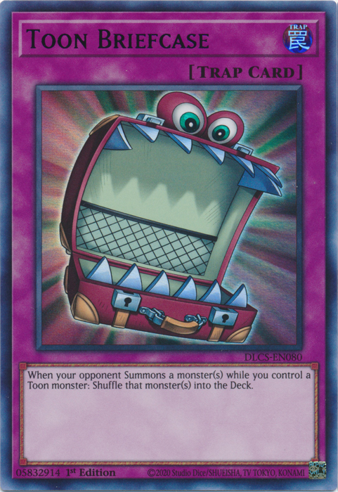Toon Briefcase (Purple) [DLCS-EN080] Ultra Rare | Odin's Place