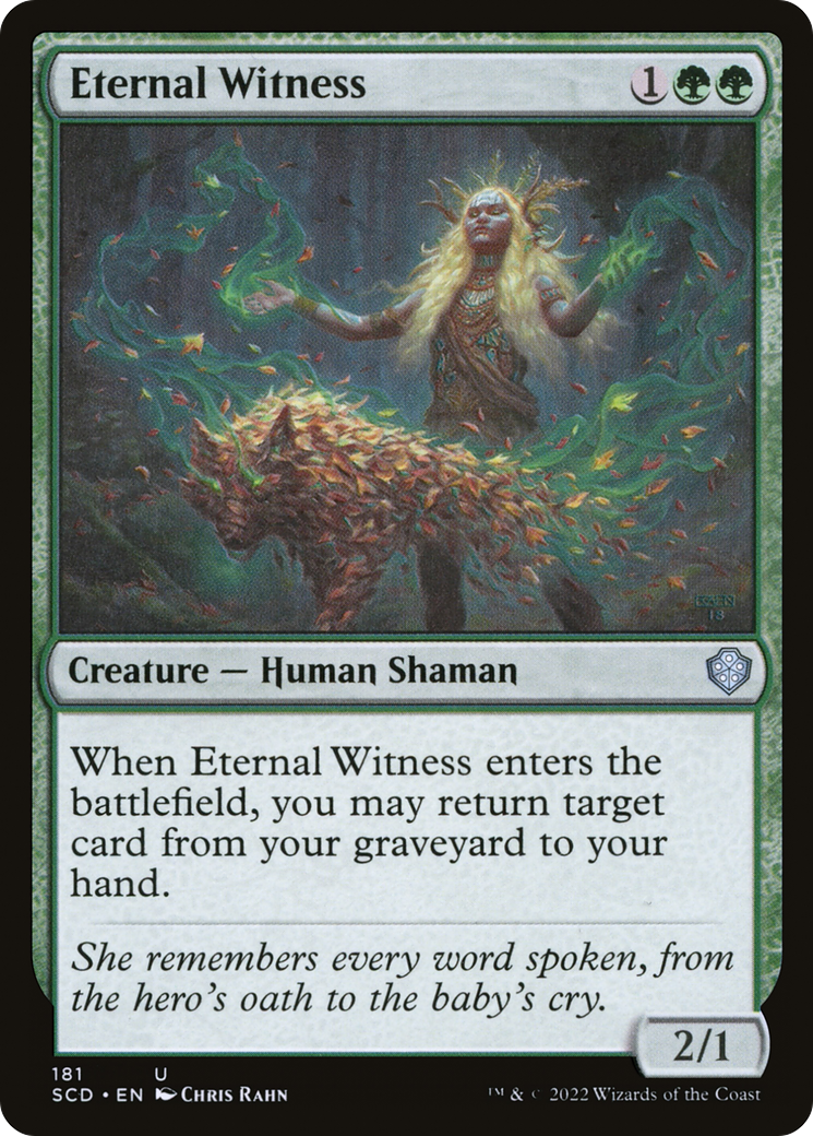 Eternal Witness [Starter Commander Decks] | Odin's Place