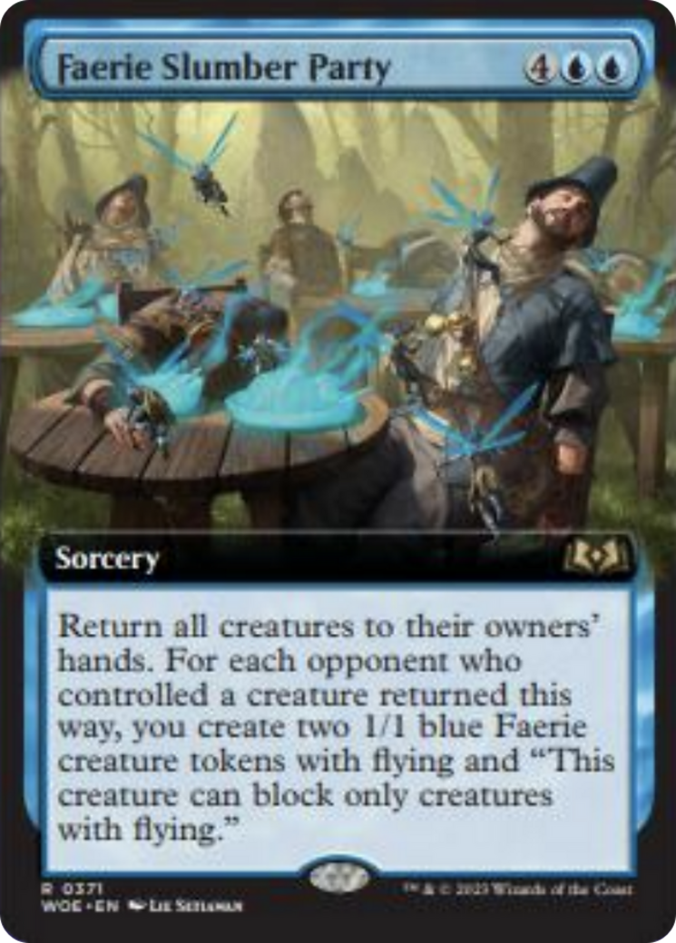 Faerie Slumber Party (Extended Art) [Wilds of Eldraine] | Odin's Place