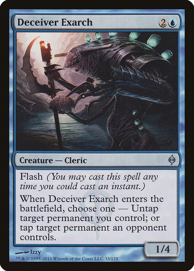 Deceiver Exarch (33) [New Phyrexia] | Odin's Place