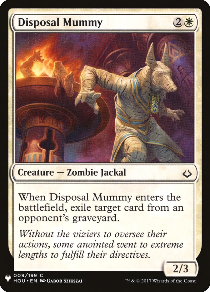 Disposal Mummy [Mystery Booster] | Odin's Place