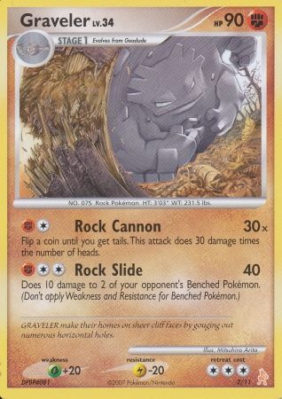 Graveler (2/11) [Diamond & Pearl: Trainer Kit - Lucario] | Odin's Place