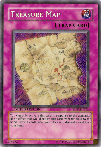 Treasure Map [DPK-ENSE2] Secret Rare | Odin's Place