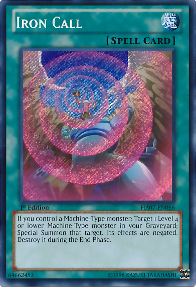 Iron Call [HA07-EN066] Secret Rare | Odin's Place