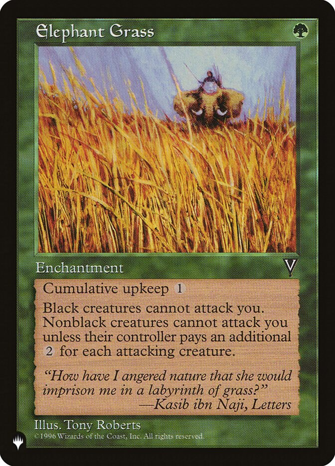 Elephant Grass [The List] | Odin's Place