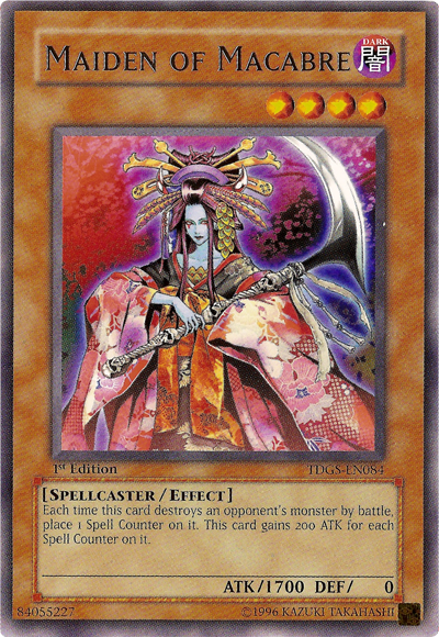 Maiden of Macabre [TDGS-EN084] Rare | Odin's Place